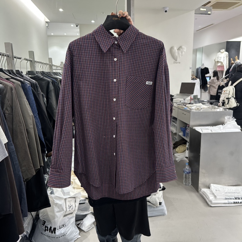 DIARRA韓國代購女裝新款推薦休閑人氣真品26春夏襯衫蕾絲衫DIARRA襯衫/蕾絲衫圖色1