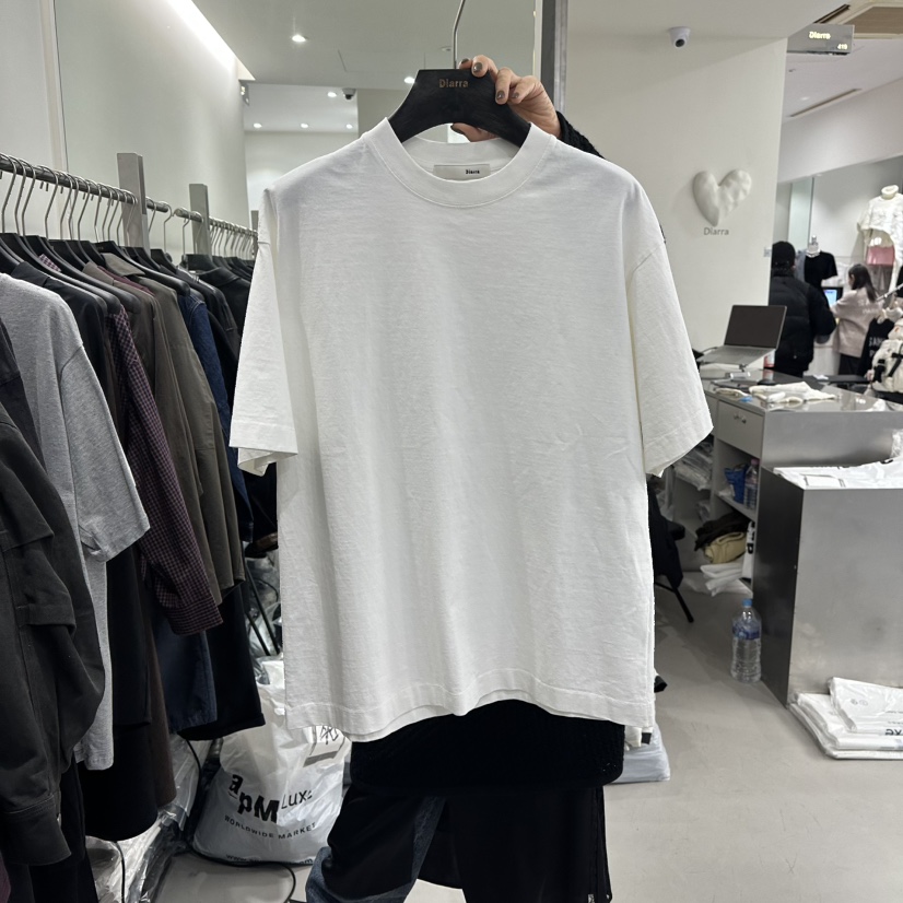 DIARRA東大門直郵女裝新品職業真品熱賣推薦人氣休閑26春夏T恤DIARRAT恤圖色1