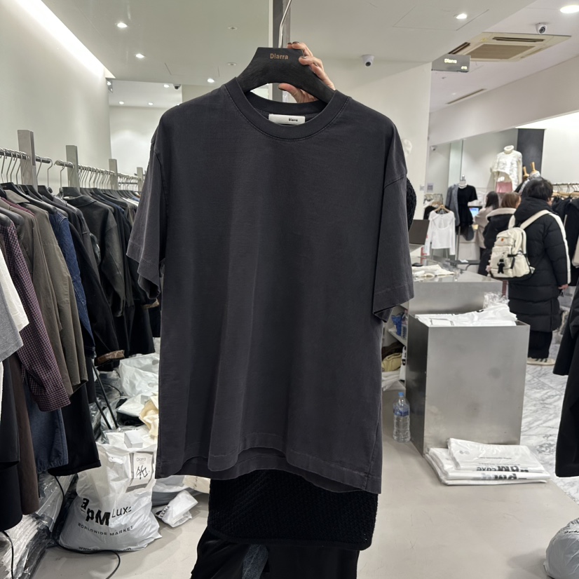 DIARRA東大門直郵女裝新品職業真品熱賣推薦人氣休閑26春夏T恤DIARRAT恤圖色3
