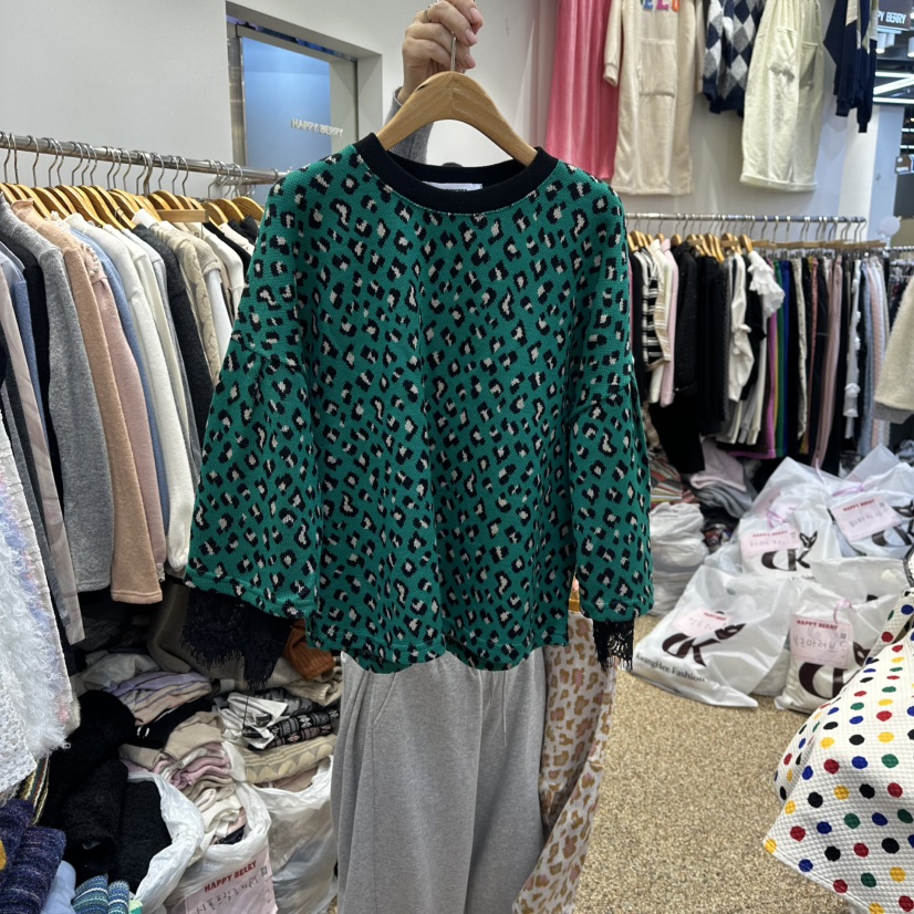 HAPPYBERRY東大門實拍女士新款人氣真品26春夏休閑職業T恤HAPPYBERRYT恤圖色2