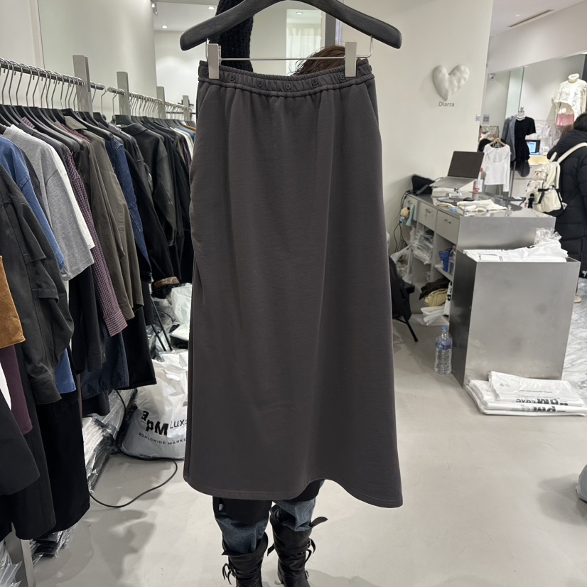 DIARRA東大門直郵女士新品真品26春夏休閑推薦熱賣長裙褶皺DIARRA長裙圖色1