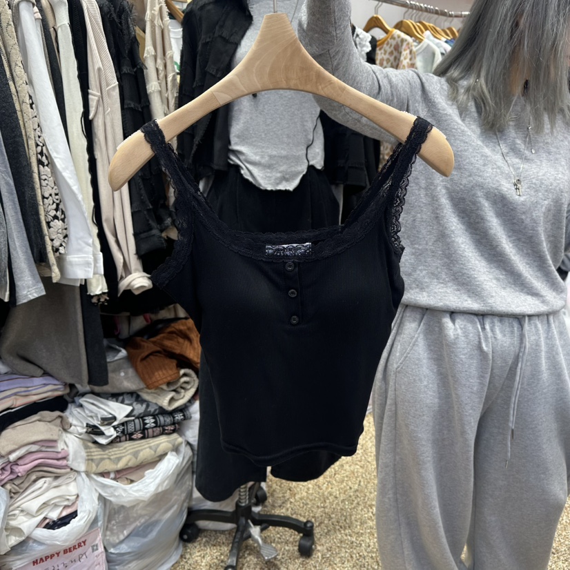 HAPPYBERRY東大門代購女裝新品職業26春夏熱賣真品吊帶背心HAPPYBERRY吊帶/背心圖色3