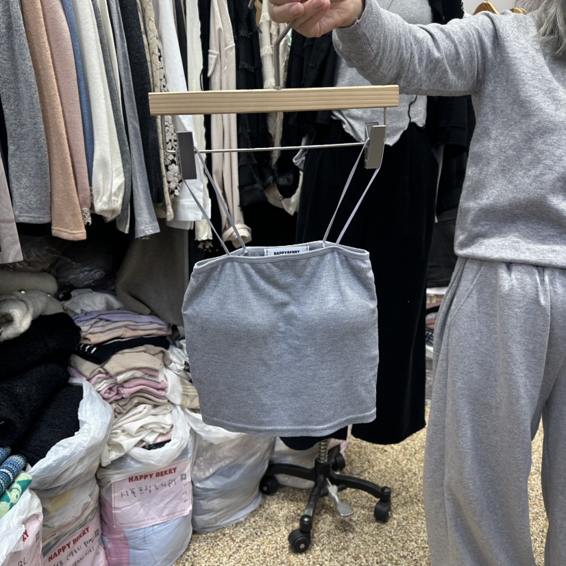 HAPPYBERRY韓國直郵女裝新品職業時尚推薦熱賣休閑吊帶背心HAPPYBERRY吊帶/背心圖色2