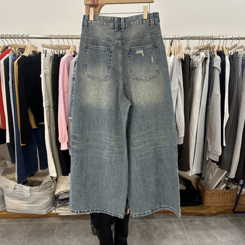 DELIGHT-L東大門代購女士新品人氣熱賣推薦26春夏牛仔褲DELIGHT-L牛仔褲