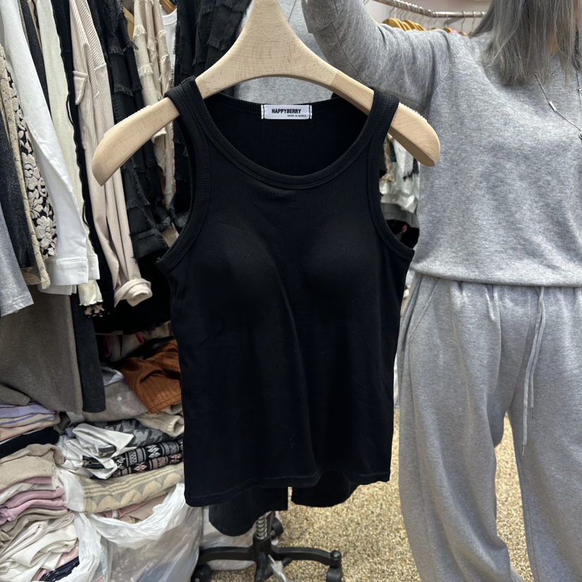 HAPPYBERRY韓國直郵女士新款熱賣職業人氣時尚26春夏吊帶背心HAPPYBERRY吊帶/背心圖色3