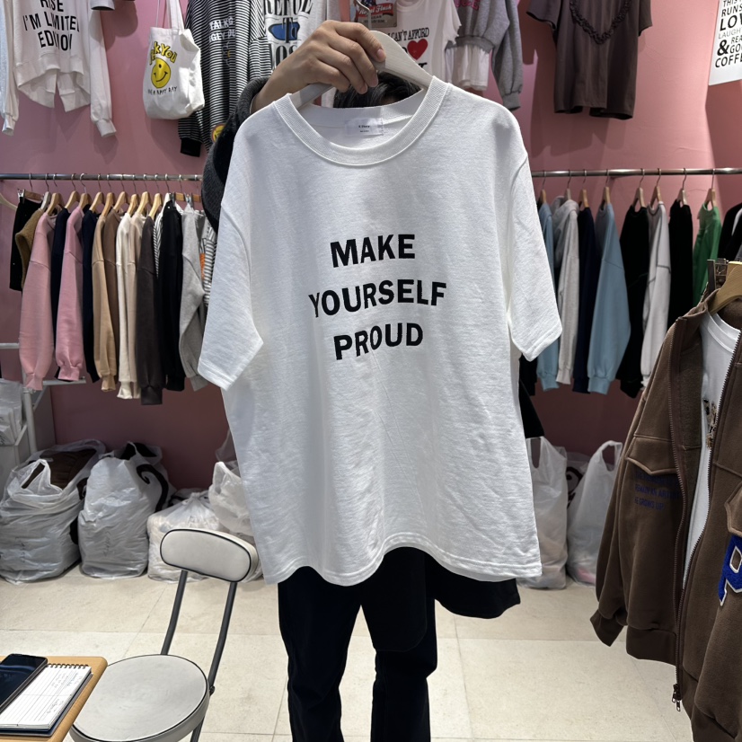 K STORY韓國代購女士新品熱賣真品時尚職業休閑人氣26春夏T恤K STORYT恤圖色1