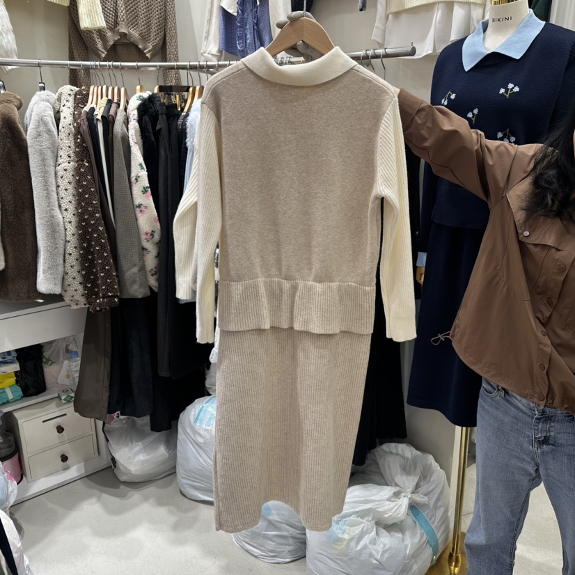 BIKINI東大門代購女裝新品人氣熱賣職業真品26春夏連衣裙BIKINI連衣裙