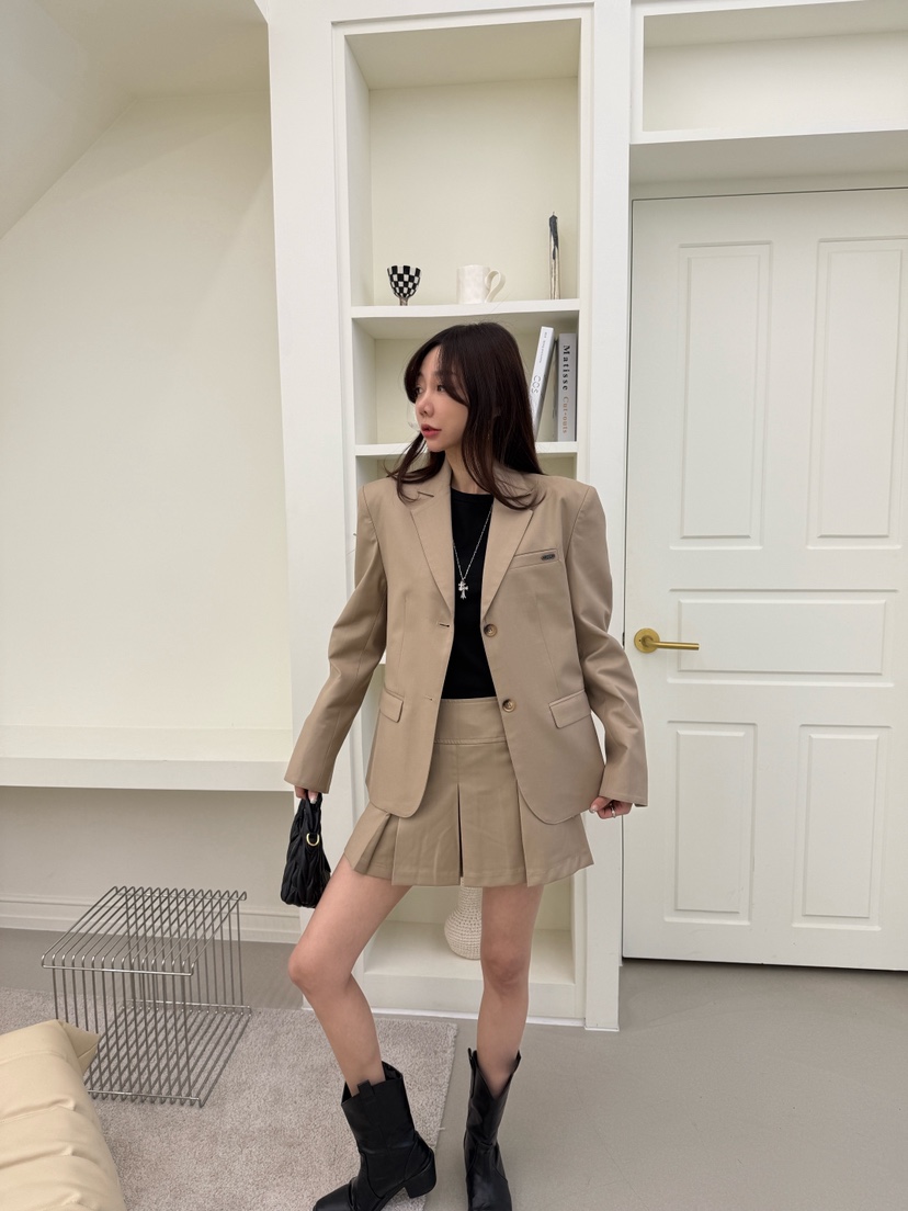 LUMIPLE東大門實拍女裝新品職業真品休閑26春夏熱賣人氣夾克LUMIPLE夾克