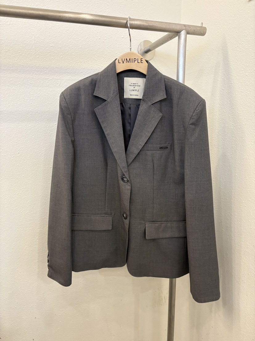 LUMIPLE東大門實拍女裝新品職業真品休閑26春夏熱賣人氣夾克LUMIPLE夾克圖色2