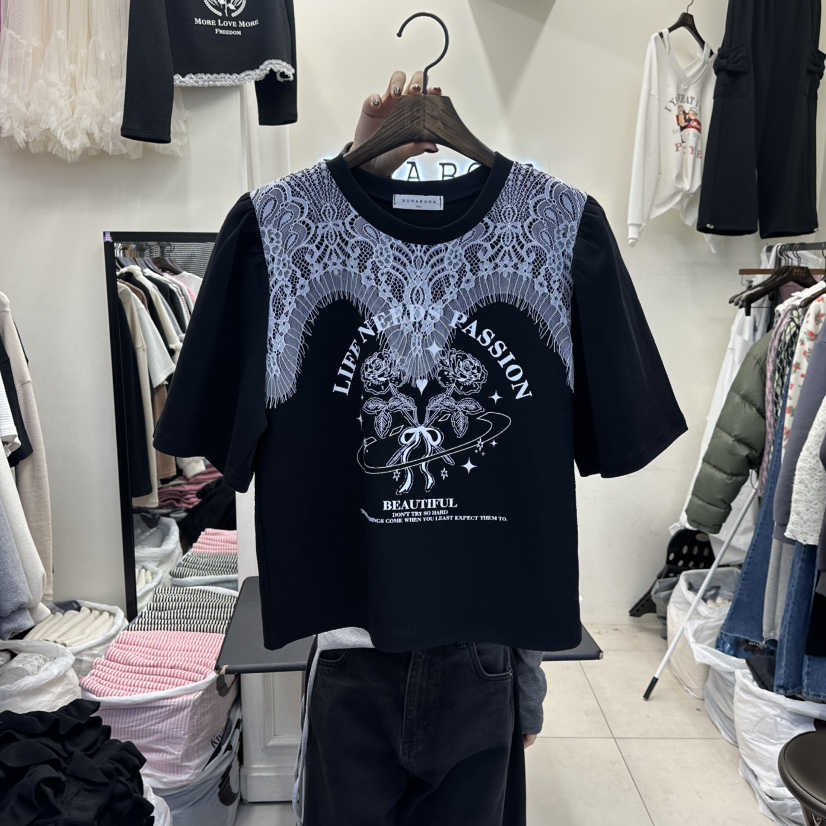 BORA BORA東大門代購女士新款職業時尚推薦熱賣休閑真品T恤BORA BORAT恤圖色3