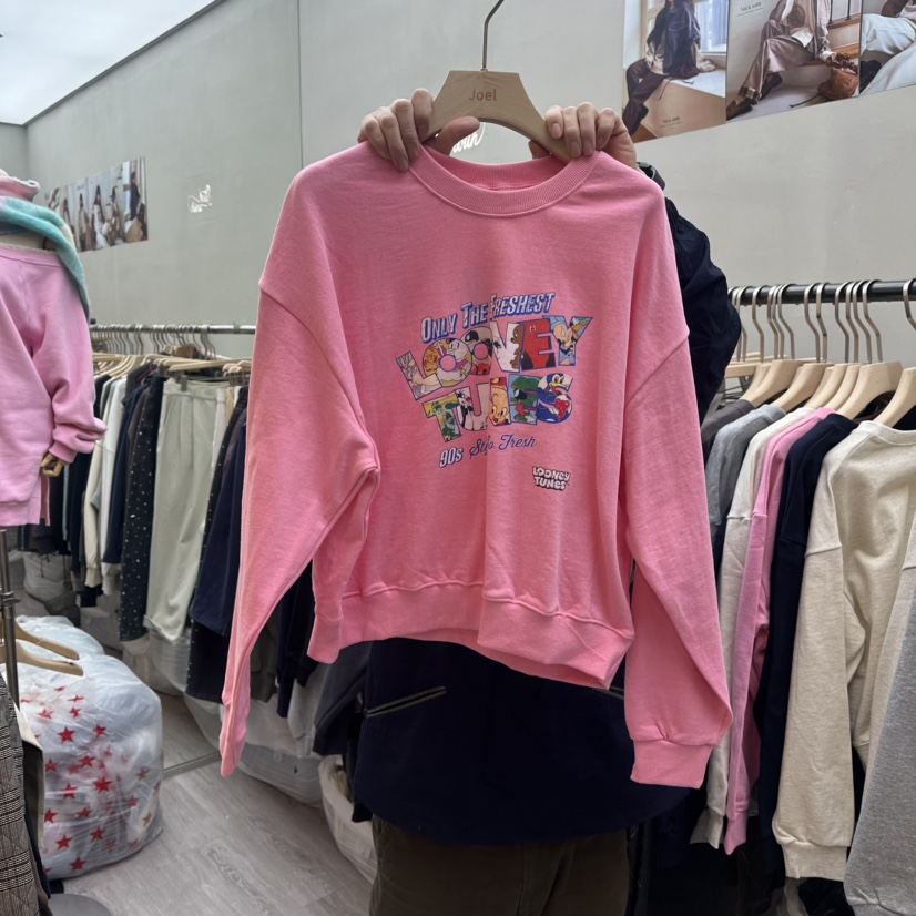 STICK WITH東大門代購女裝新品時尚休閑推薦熱賣職業衛衣STICK WITH衛衣圖色1