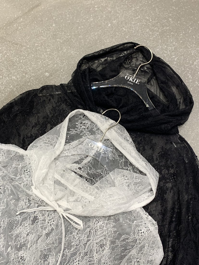 OKIE東大門代購女裝新款時尚熱賣真品休閑人氣襯衫蕾絲衫OKIE襯衫/蕾絲衫