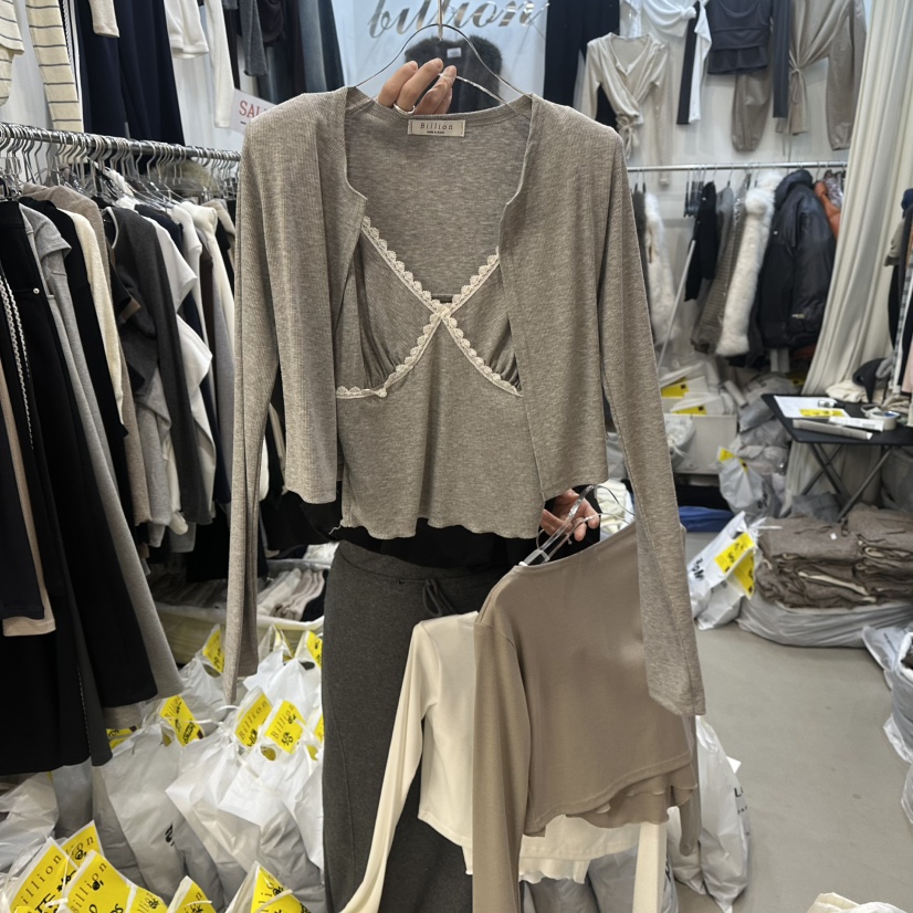 BILLION-L東大門直郵女士新款熱賣人氣真品26春夏套裝蕾絲BILLION-L套裝圖色2