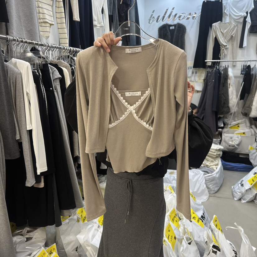 BILLION-L東大門直郵女士新款熱賣人氣真品26春夏套裝蕾絲BILLION-L套裝圖色3