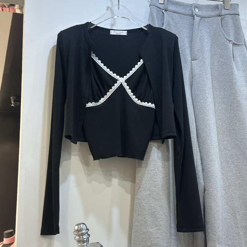 BILLION-L東大門直郵女士新款熱賣人氣真品26春夏套裝蕾絲BILLION-L套裝圖色4