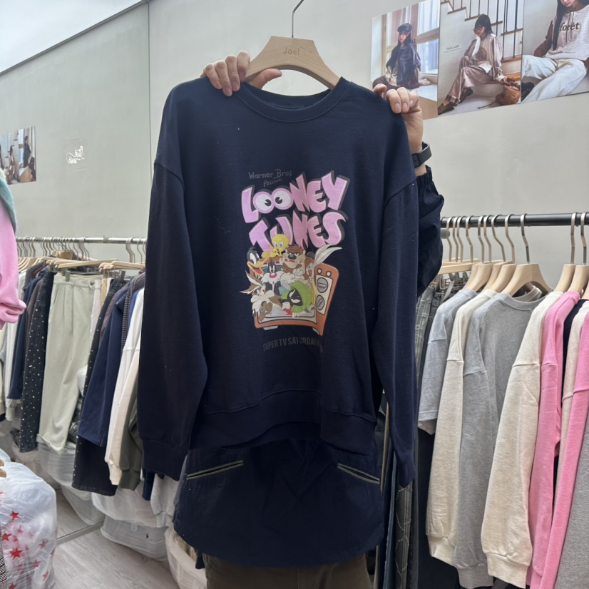 STICK WITH韓國代購女士新款時尚職業26春夏熱賣人氣衛衣STICK WITH衛衣圖色3