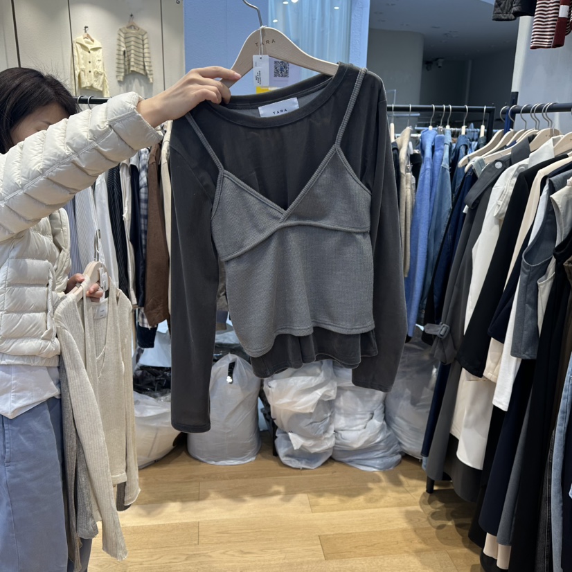 TARA東大門代購女裝新款職業熱賣26春夏推薦真品套裝兩件套TARA套裝圖色2