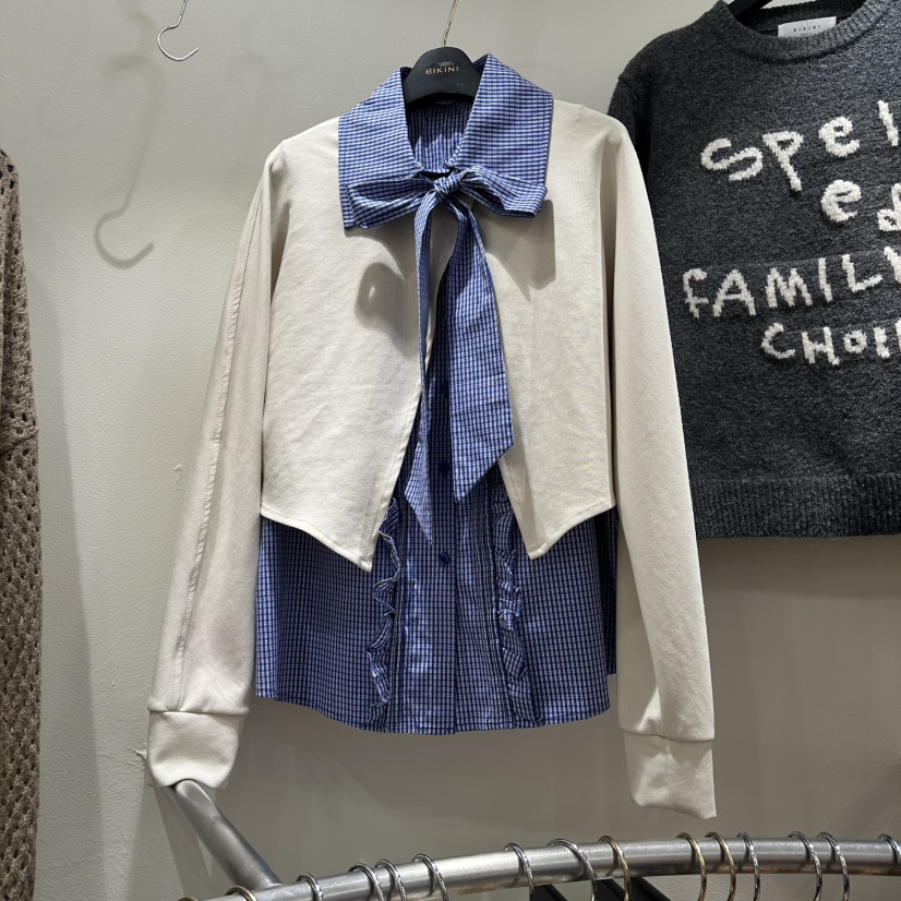 BIKINI東大門實拍女士新款真品熱賣時尚人氣休閑套裝兩件套BIKINI套裝圖色1