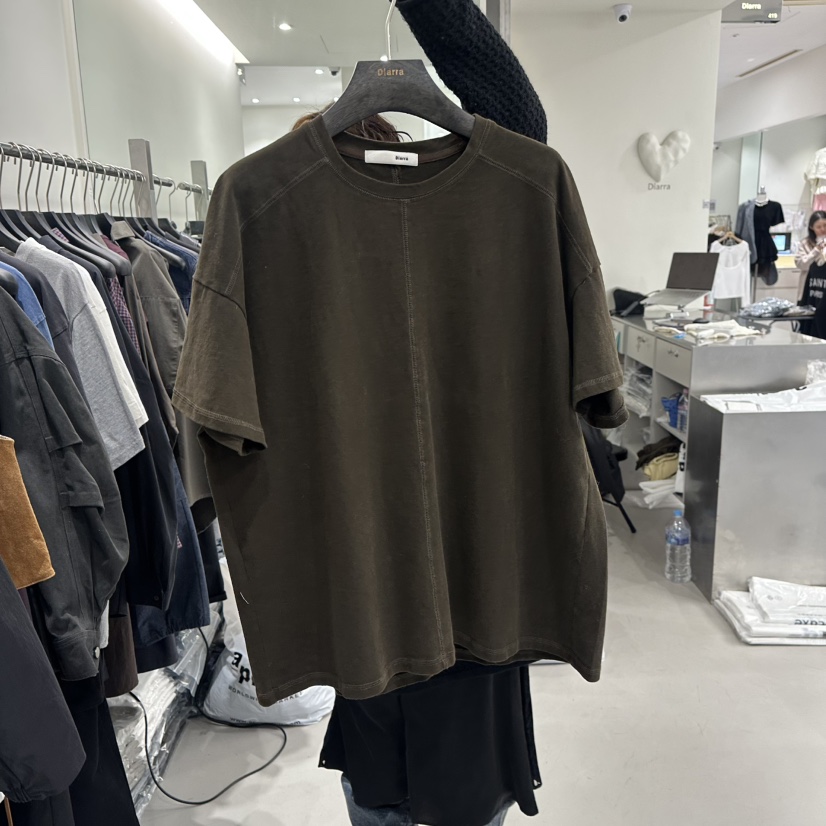 DIARRA韓國代購女裝新款職業人氣26春夏熱賣時尚推薦休閑T恤DIARRAT恤圖色4