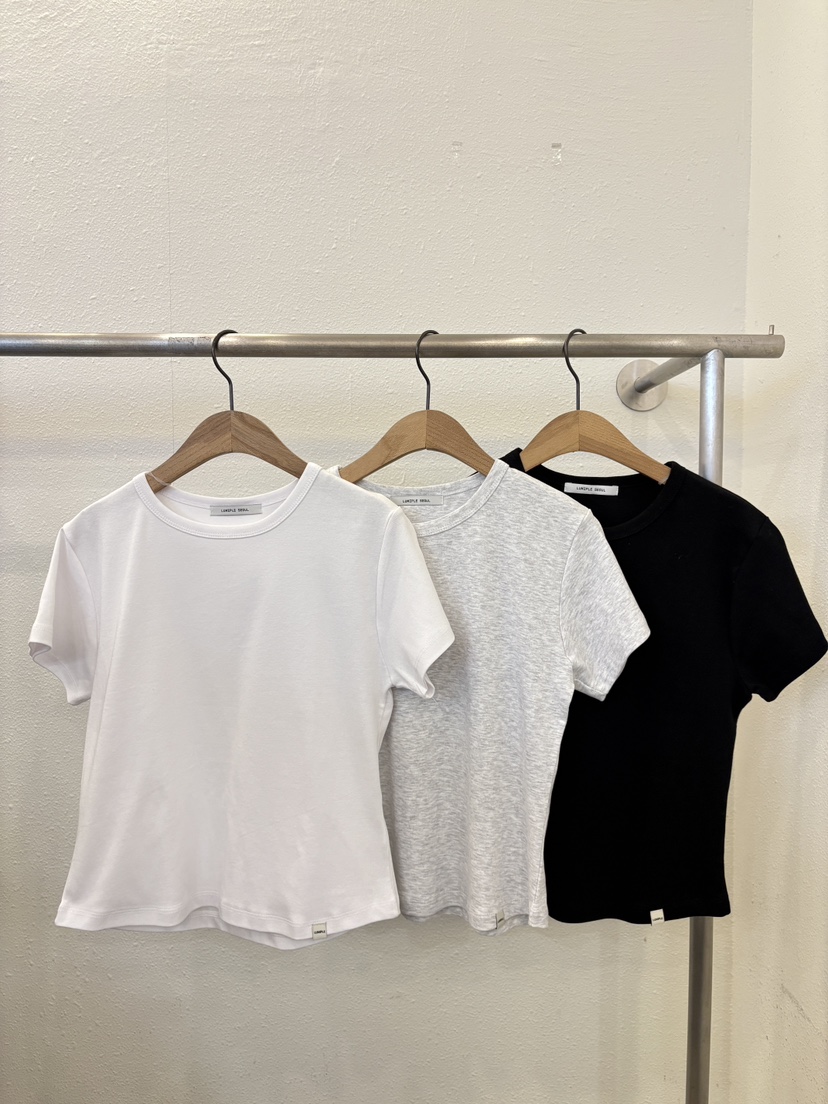 LUMIPLE韓國直郵女裝新款職業真品休閑時尚人氣推薦26春夏T恤LUMIPLET恤