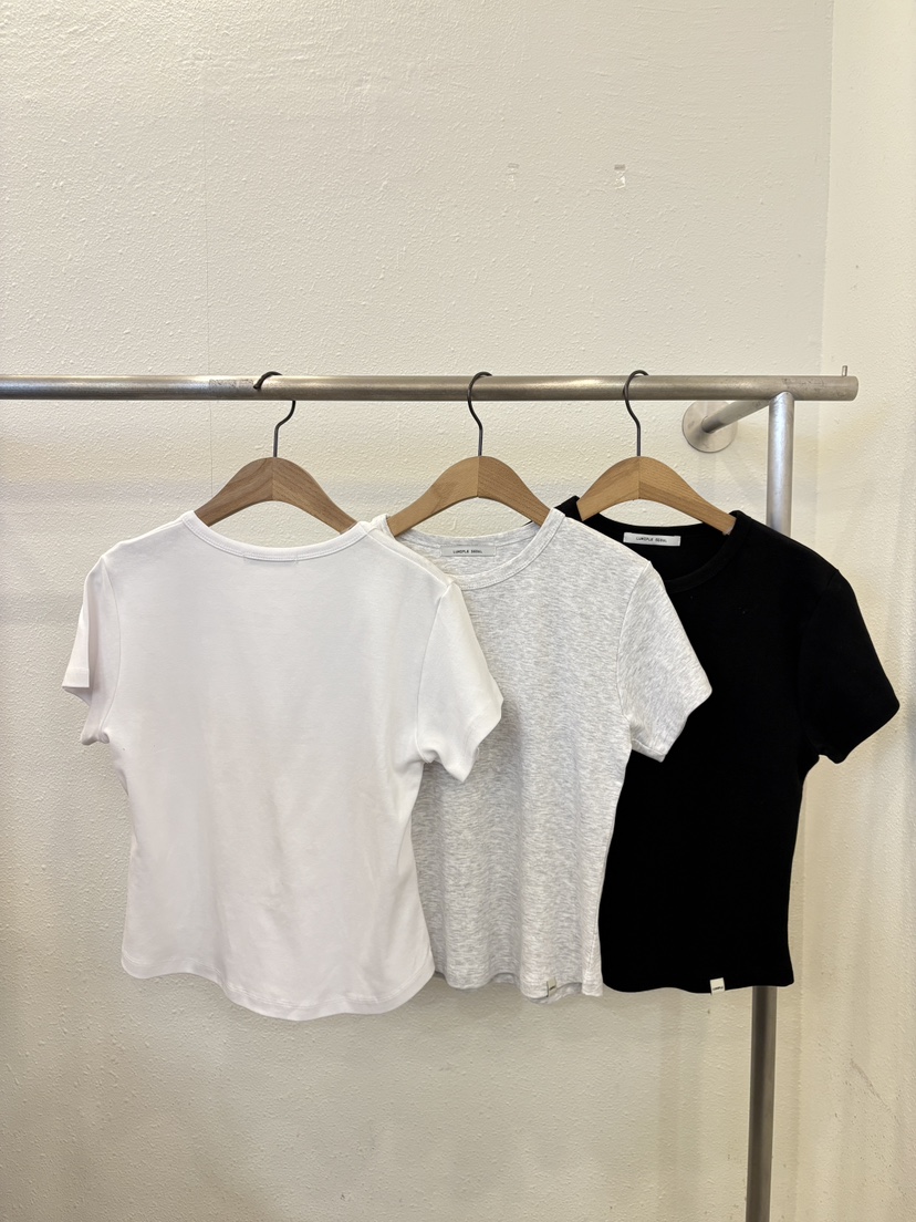 LUMIPLE韓國直郵女裝新款職業真品休閑時尚人氣推薦26春夏T恤LUMIPLET恤