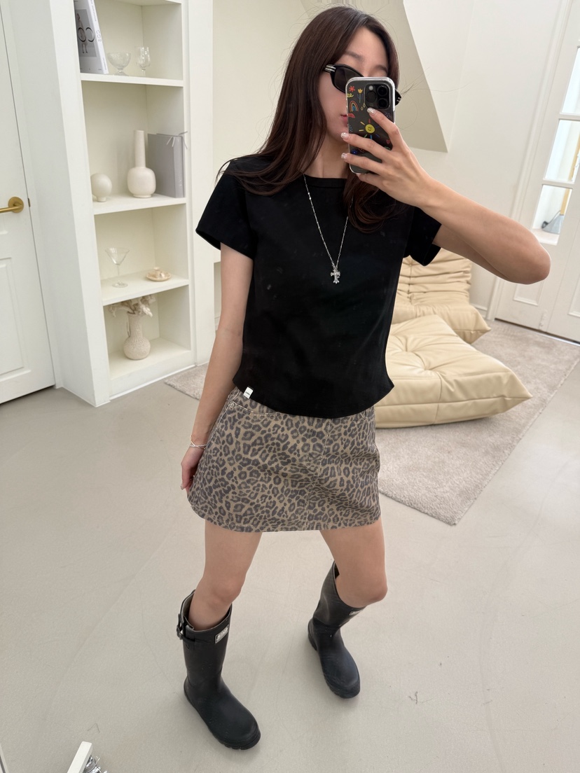 LUMIPLE韓國直郵女裝新款職業真品休閑時尚人氣推薦26春夏T恤LUMIPLET恤