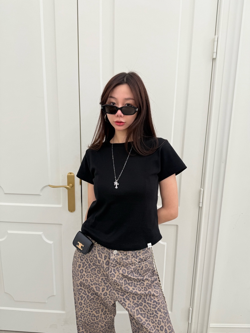 LUMIPLE韓國直郵女裝新款職業真品休閑時尚人氣推薦26春夏T恤LUMIPLET恤