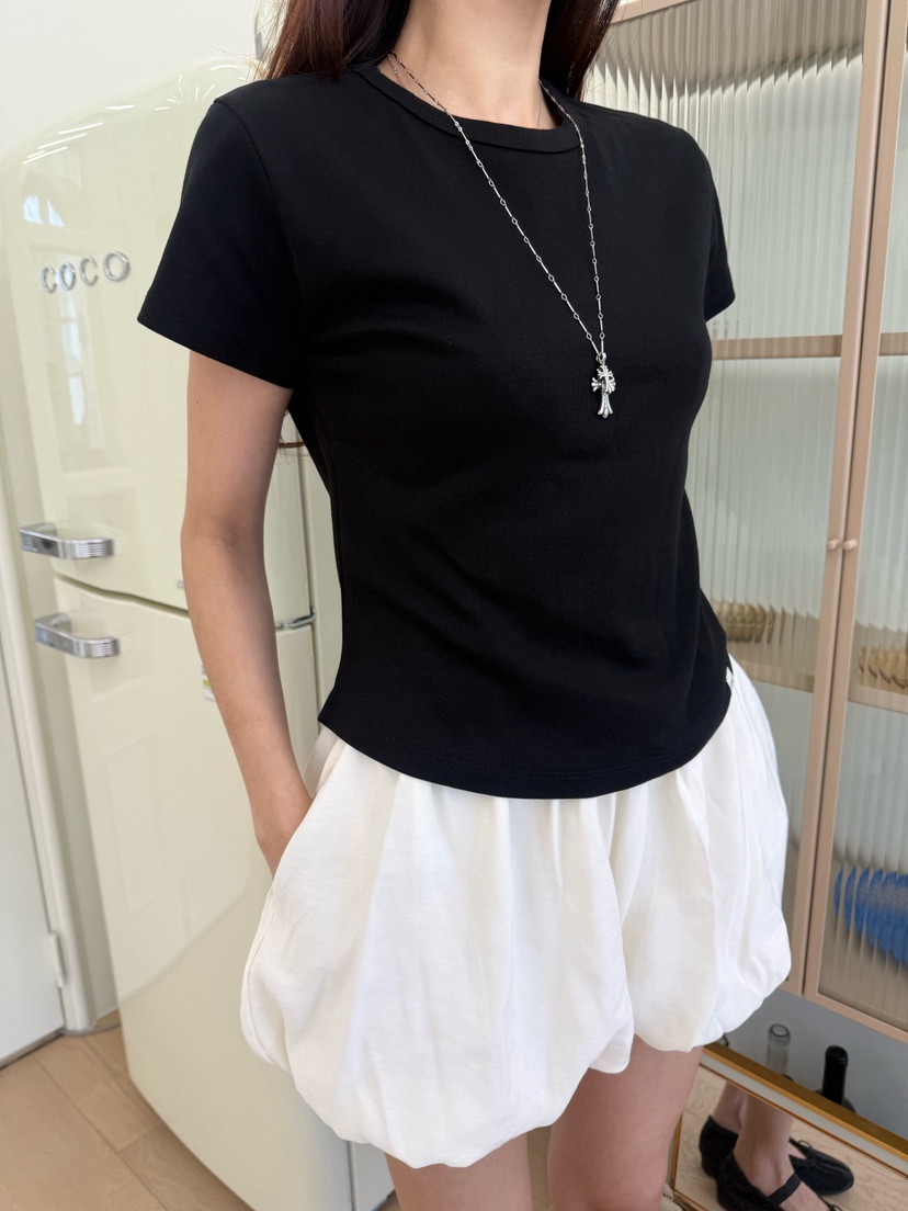 LUMIPLE韓國直郵女裝新款職業真品休閑時尚人氣推薦26春夏T恤LUMIPLET恤