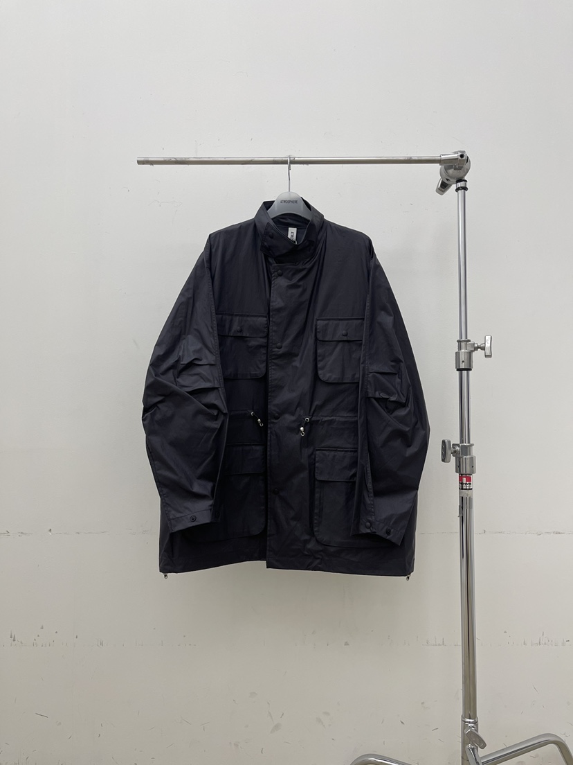 ATMOSPHERE東大門代購女士新品推薦職業人氣休閑夾克涂層ATMOSPHERE/BLING夾克圖色1墨