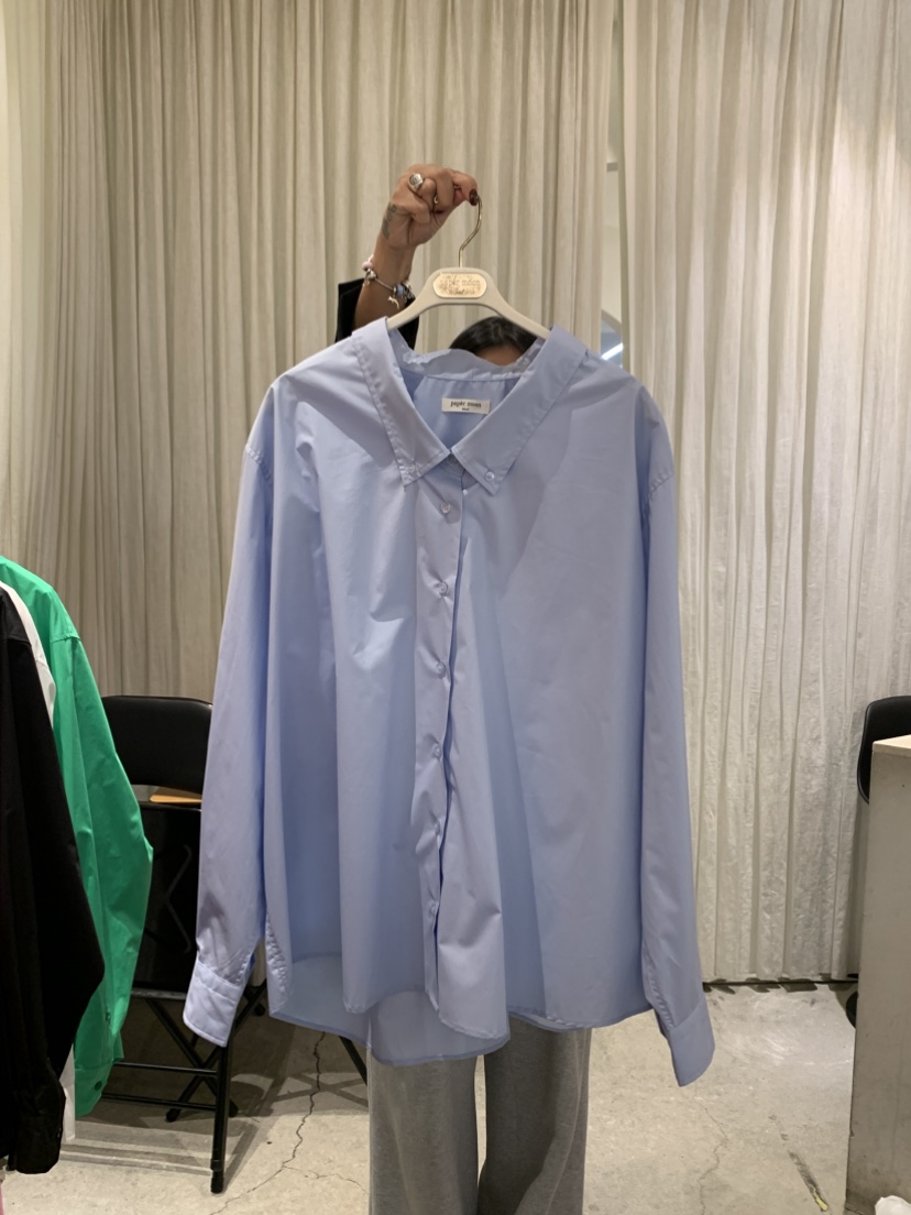 PAPERMOON東大門直郵女士新款熱賣真品26春夏襯衫蕾絲衫紐扣paper moon襯衫/蕾絲衫圖色3