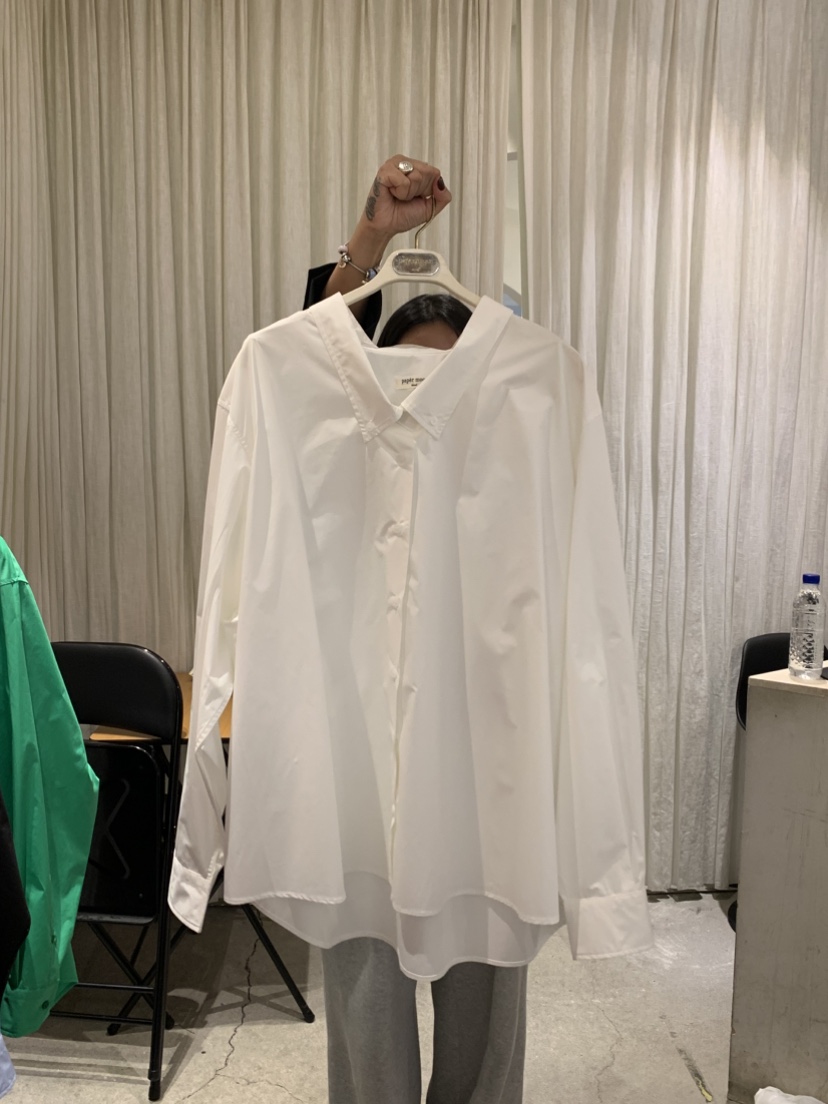 PAPERMOON東大門直郵女士新款熱賣真品26春夏襯衫蕾絲衫紐扣paper moon襯衫/蕾絲衫圖色4