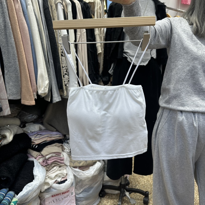 HAPPYBERRY韓國直郵女裝新款人氣職業真品時尚26春夏吊帶背心HAPPYBERRY吊帶/背心圖色1