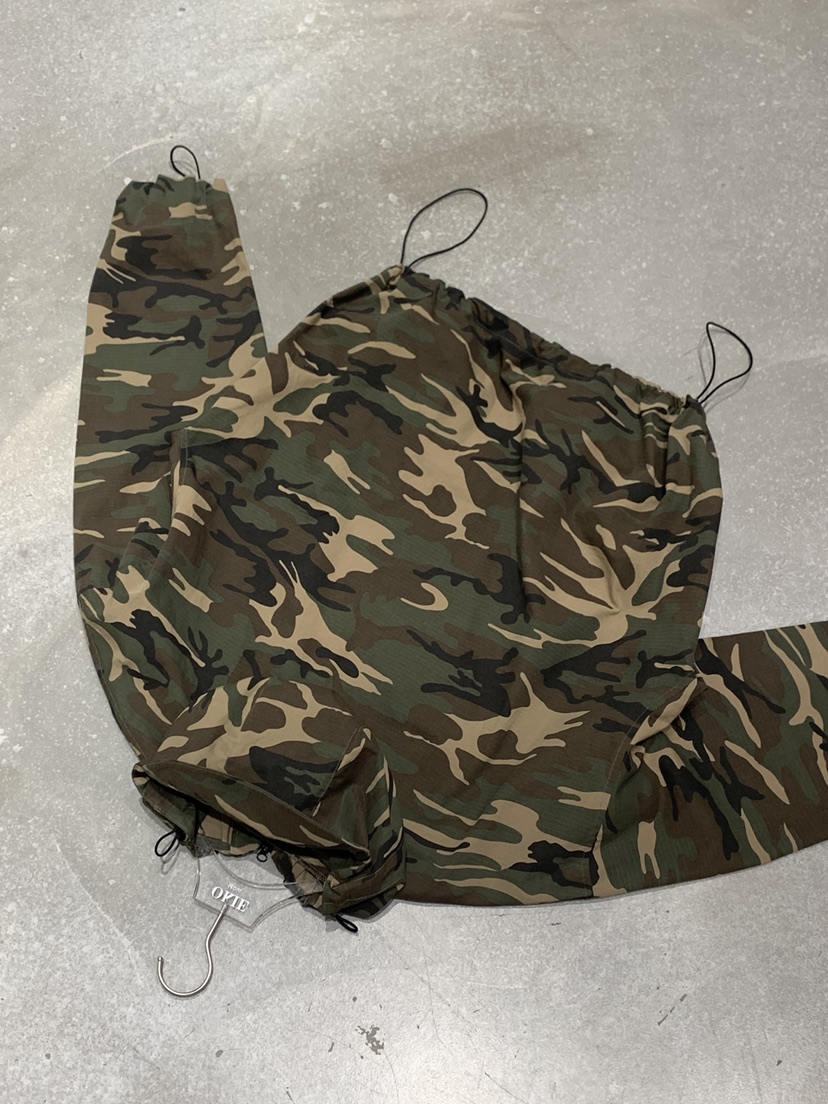 OKIE東大門代購女士新款休閑26春夏熱賣職業夾克連帽衫迷彩OKIE夾克