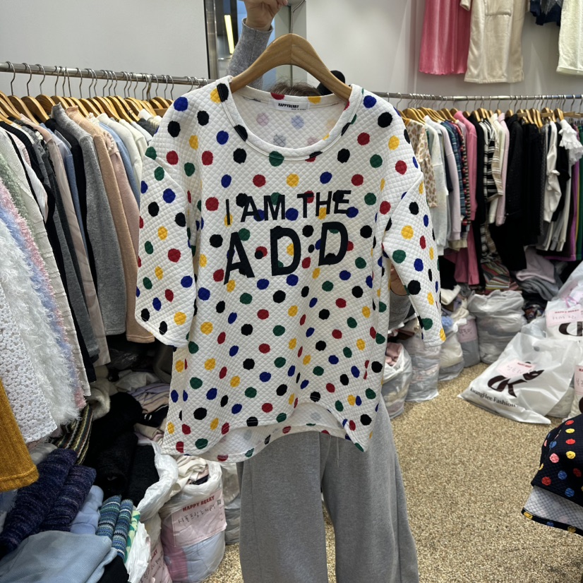 HAPPYBERRY東大門代購女裝新品熱賣真品休閑時尚職業26春夏T恤HAPPYBERRYT恤圖色1