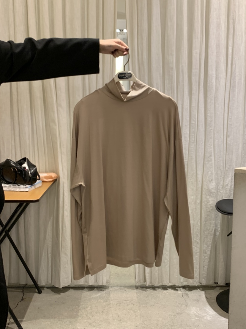 PAPERMOON韓國直郵女士新款26春夏推薦真品長袖T恤天絲寬松paper moon長袖T恤圖色5