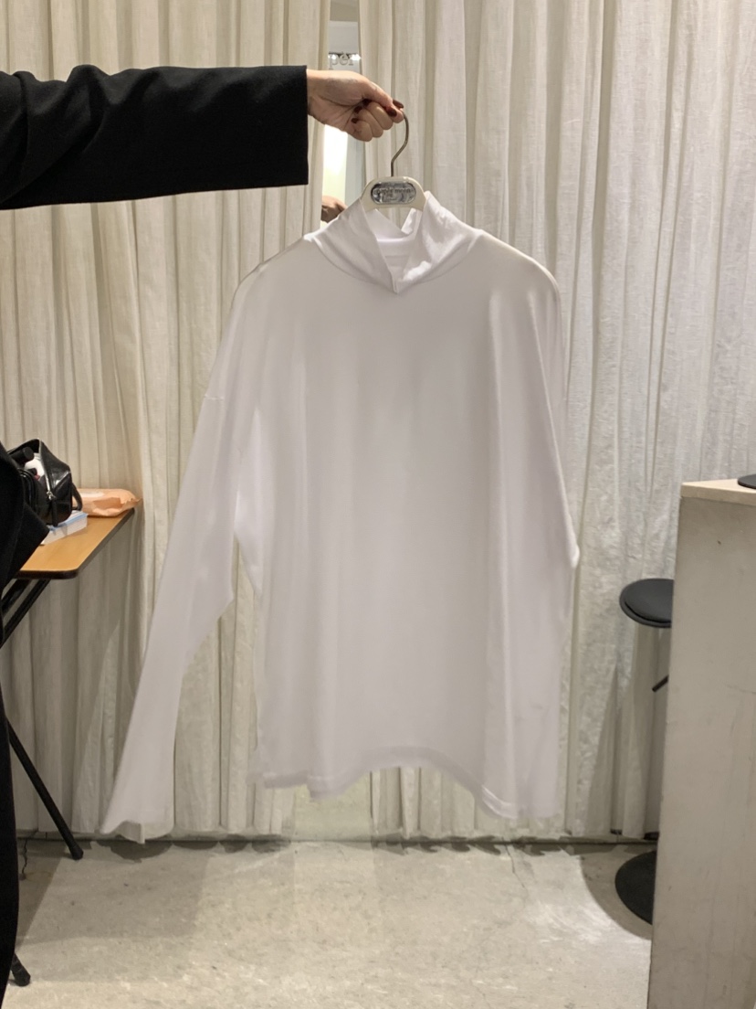 PAPERMOON韓國直郵女士新款26春夏推薦真品長袖T恤天絲寬松paper moon長袖T恤圖色6