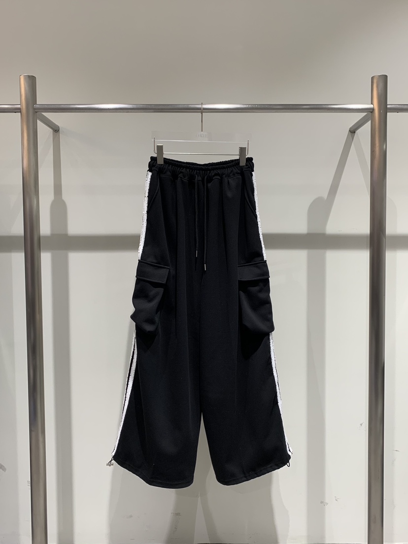 OKIE韓國直郵女裝新款時尚職業推薦人氣熱賣真品休閑褲蕾絲OKIE休閑褲圖色2