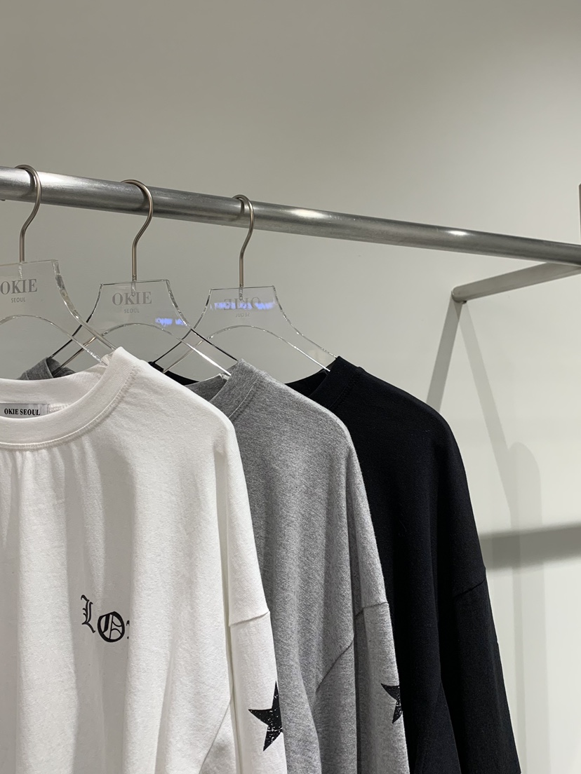 OKIE東大門實拍女裝新款推薦時尚26春夏職業休閑人氣衛衣OKIE衛衣