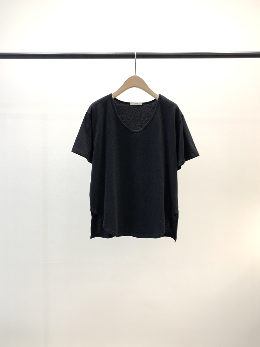 KNOCK韓國直郵女士新品熱賣休閑職業人氣時尚26春夏T恤V領KNOCKT恤圖色5