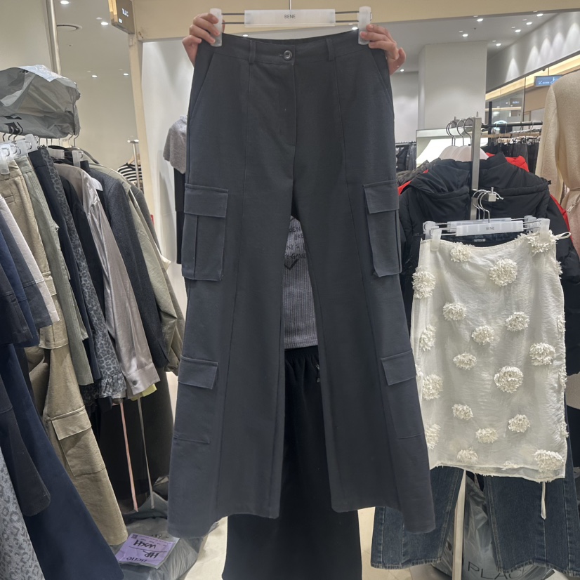 BENE東大門實拍女士新款真品26春夏時尚熱賣人氣休閑休閑褲BENE休閑褲圖色2墨色