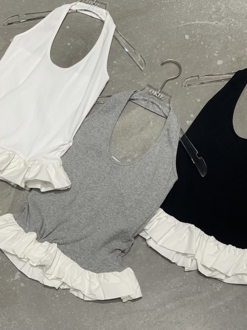 OKIE韓國代購女裝新品26春夏休閑熱賣人氣真品時尚吊帶背心OKIE吊帶/背心