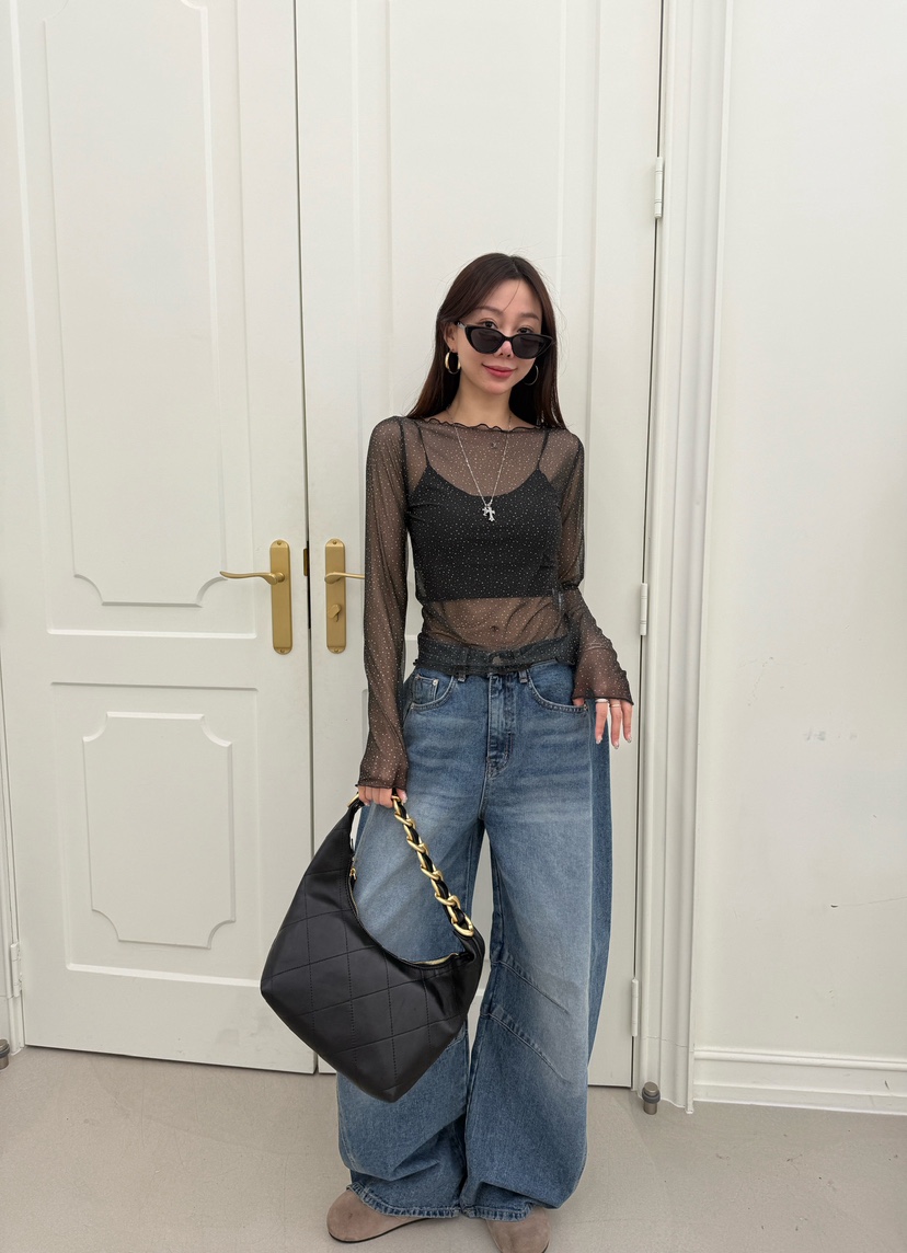 LUMIPLE東大門直郵女裝新品26春夏職業時尚休閑襯衫蕾絲衫LUMIPLE襯衫/蕾絲衫