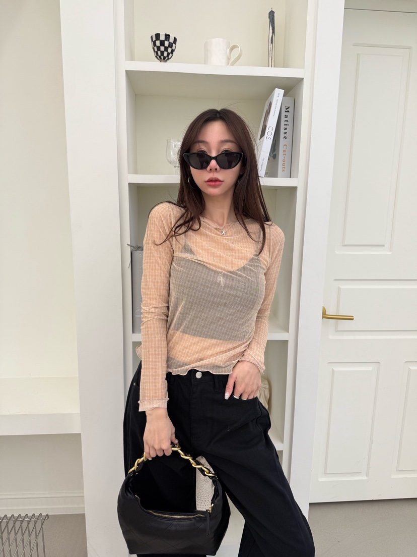 LUMIPLE東大門直郵女裝新品26春夏職業時尚休閑襯衫蕾絲衫LUMIPLE襯衫/蕾絲衫