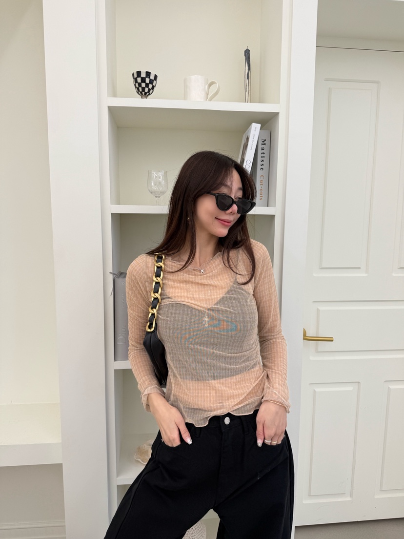 LUMIPLE東大門直郵女裝新品26春夏職業時尚休閑襯衫蕾絲衫LUMIPLE襯衫/蕾絲衫