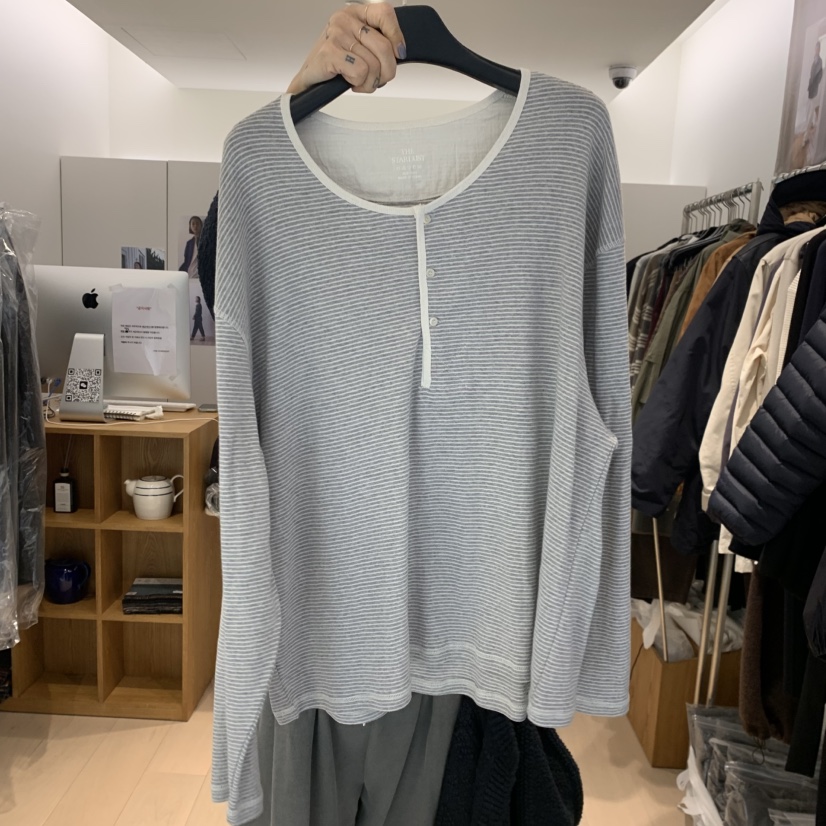 THE STARDUST東大門代購女士新品時尚26春夏熱賣長袖T恤THE STARDUST長袖T恤圖色2