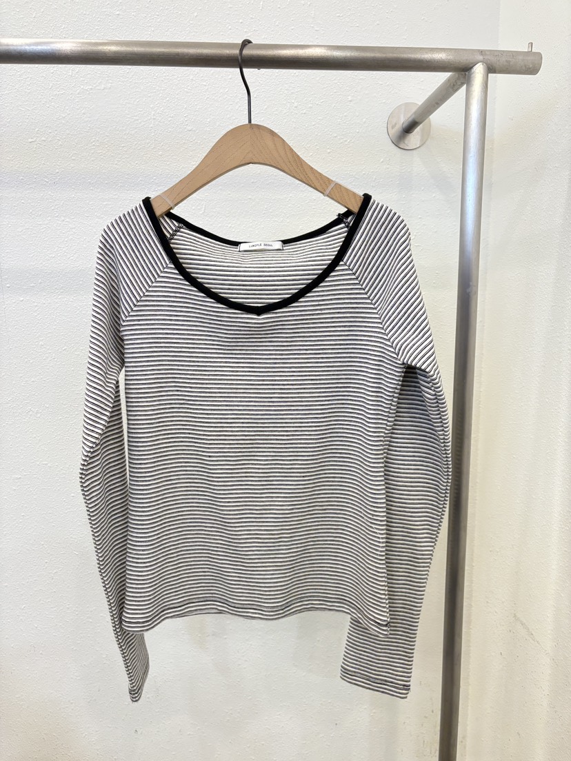 LUMIPLE韓國直郵女士新款休閑人氣職業真品時尚26春夏長袖T恤LUMIPLE長袖T恤圖色1