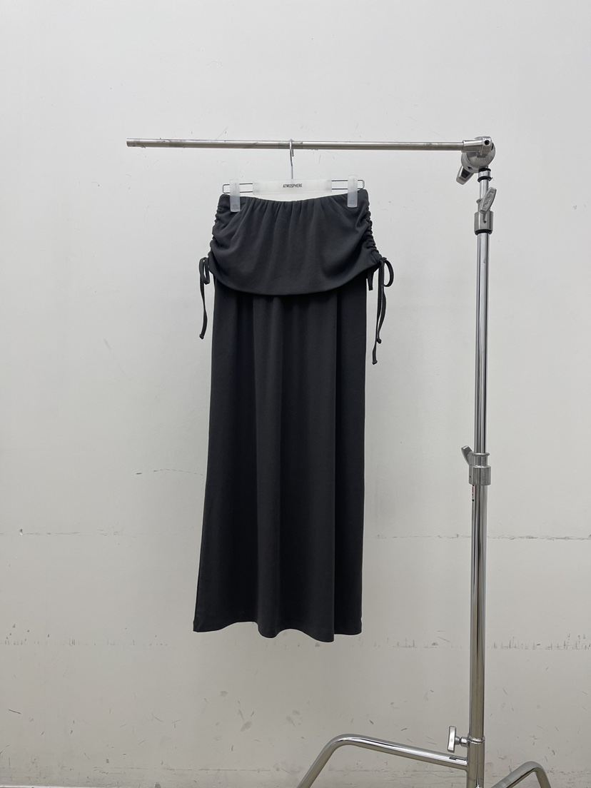 ATMOSPHERE東大門實拍女士新品時尚熱賣人氣真品26春夏長裙ATMOSPHERE/BLING長裙圖色1墨