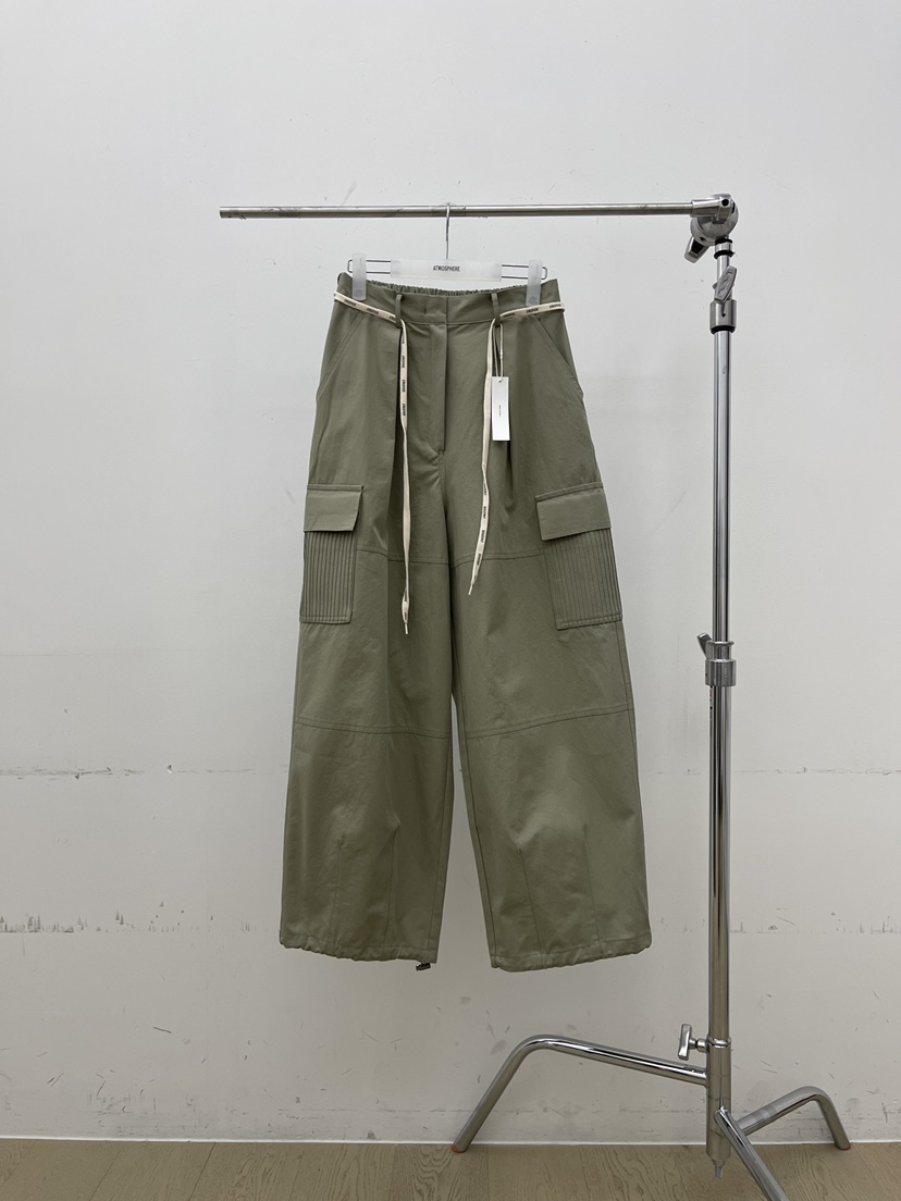 ATMOSPHERE韓國直郵女裝新品人氣時尚推薦休閑26春夏休閑褲ATMOSPHERE/BLING休閑褲圖色1