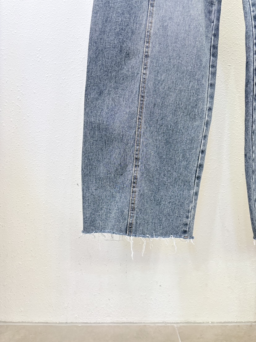 LUMIPLE東大門實拍女裝新款休閑真品推薦職業26春夏牛仔褲LUMIPLE牛仔褲