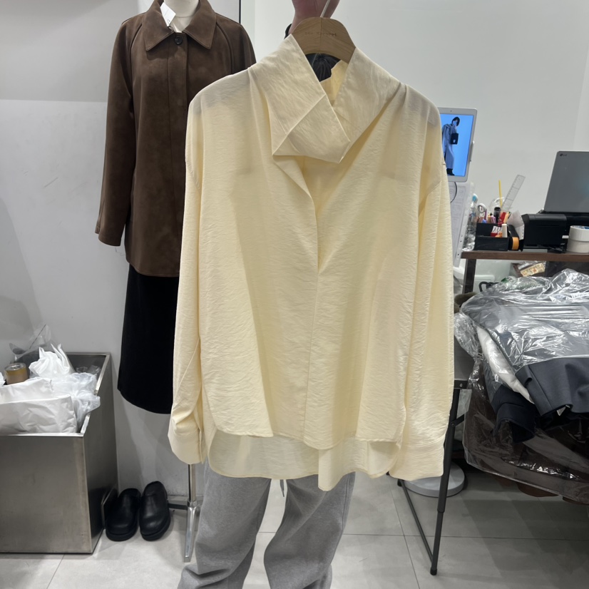 ANN MARGRET韓國直郵女士新款熱賣襯衫蕾絲衫GRETA.Y襯衫/蕾絲衫圖色2